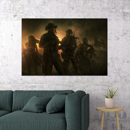 Wasteland 3 Fps War Fight Hot Tv Game Poster Wall Art Print Home Wall Decor