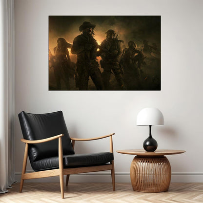 Wasteland 3 Fps War Fight Hot Tv Game Poster Wall Art Print Home Wall Decor