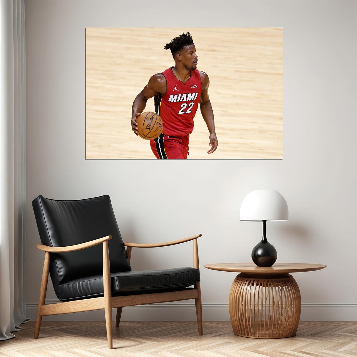 Jimmy Butler Miami Basketball Star Poster Wall Art Print Home Wall Decor