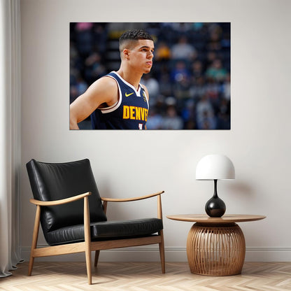 Michael Porter Denver Basketball Star Poster Wall Art Print Home Wall Decor