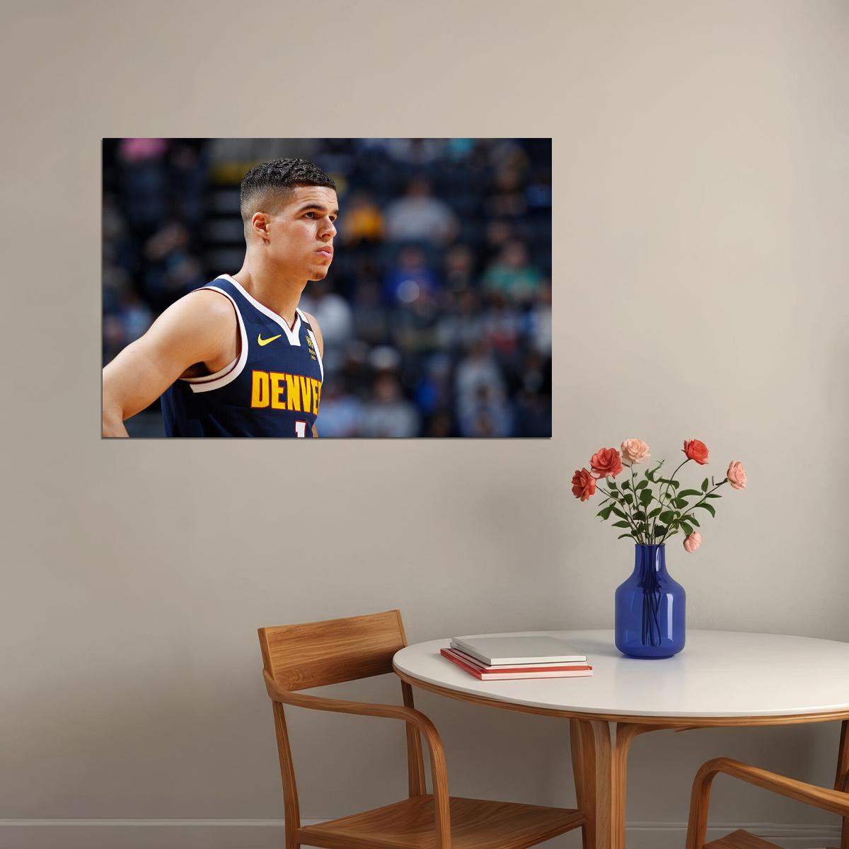 Michael Porter Denver Basketball Star Poster Wall Art Print Home Wall Decor