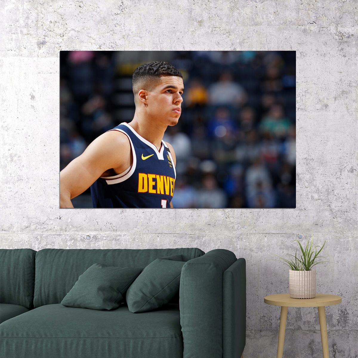 Michael Porter Denver Basketball Star Poster Wall Art Print Home Wall Decor