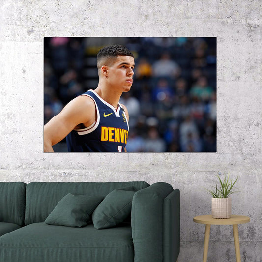 Michael Porter Denver Basketball Star Poster Wall Art Print Home Wall Decor