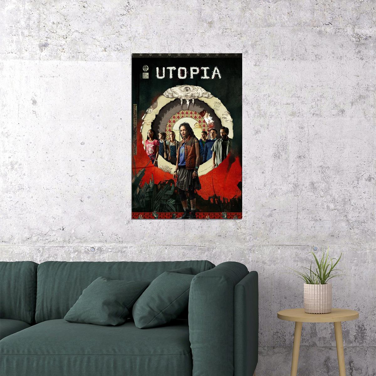Utopia Season 1 Terror Horror Tv Show Poster Wall Art Print Home Wall Decor