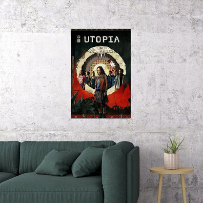 Utopia Season 1 Terror Horror Tv Show Poster Wall Art Print Home Wall Decor