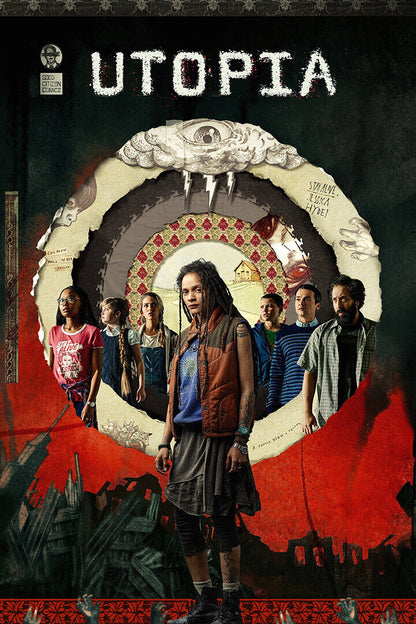 Utopia Season 1 Terror Horror Tv Show Poster Wall Art Print Home Wall Decor