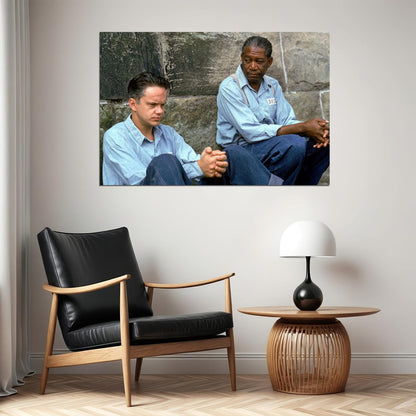 The Shawshank Redemption Andy Dufresne Movie Poster Wall Art Print Home Wall Decor