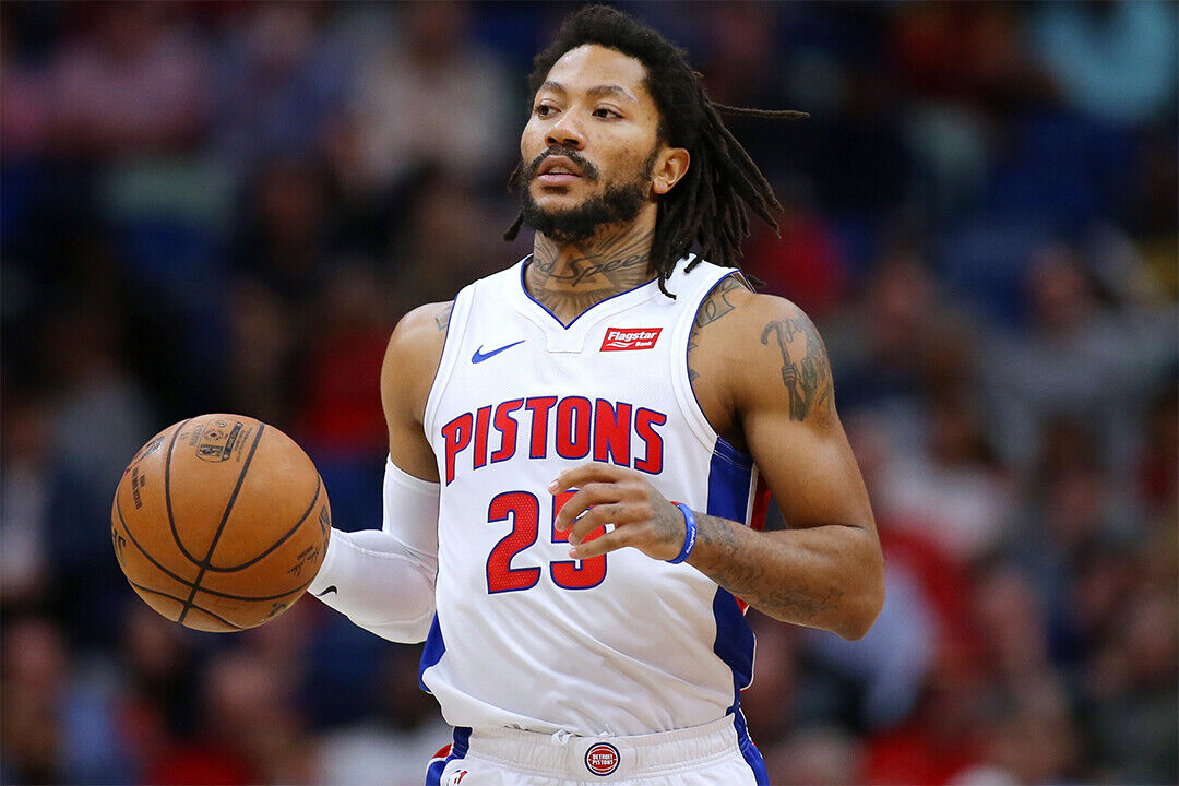 Derrick Rose Detroit Mvp Star Poster Wall Art Print Home Wall Decor