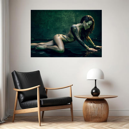 Tattoo Girl Beauty Hot Tattoo Model Poster Wall Art Print Home Wall Decor