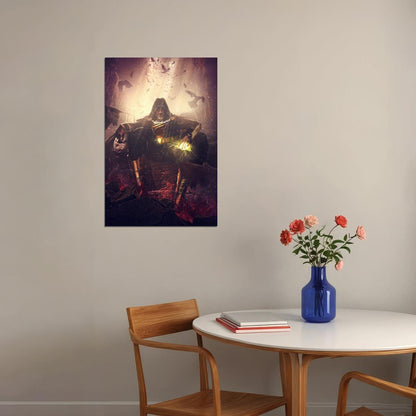 Black Adam Dc Super Hero Dwayne Johnson Movie Poster Wall Art Print Home Wall Decor