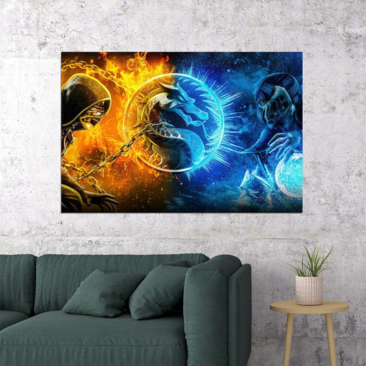 Mortal Fight Hiroyuki Sanada Joe Movie Poster Wall Art Print Home Wall Decor