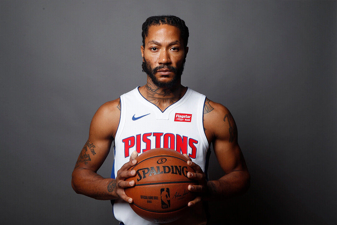 Derrick Rose Detroit Mvp Star Poster Wall Art Print Home Wall Decor