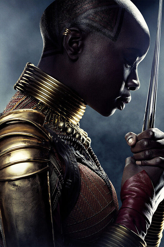 Black Panther 2018 Chadwick Boseman Movie Poster Wall Art Print Home Wall Decor