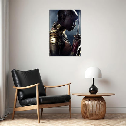 Black Panther 2018 Chadwick Boseman Movie Poster Wall Art Print Home Wall Decor