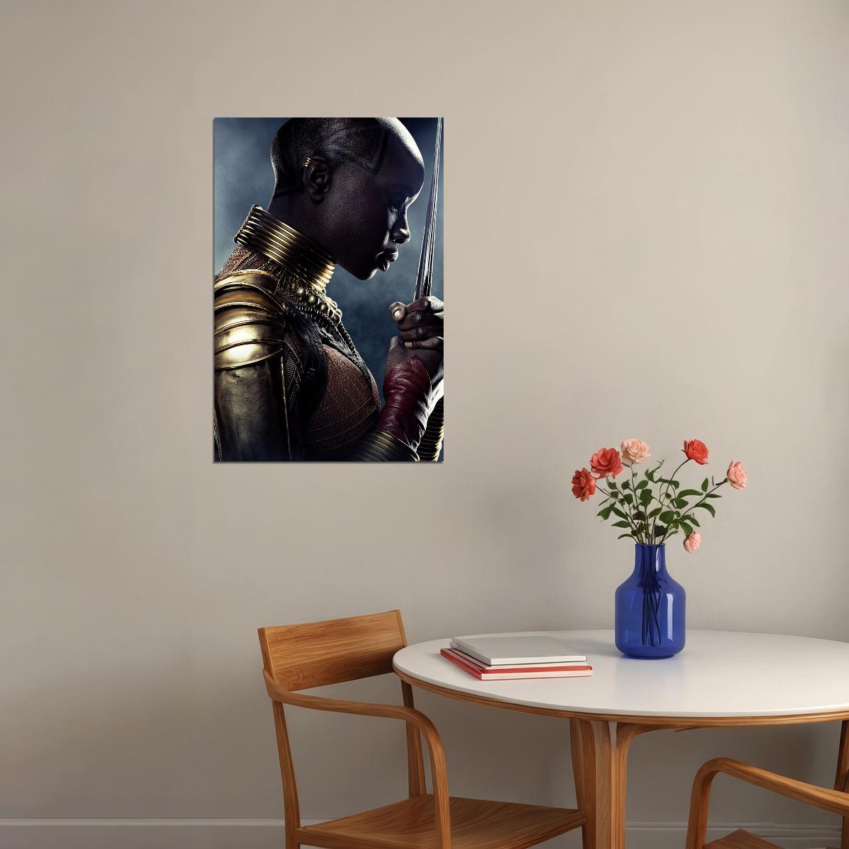 Black Panther 2018 Chadwick Boseman Movie Poster Wall Art Print Home Wall Decor