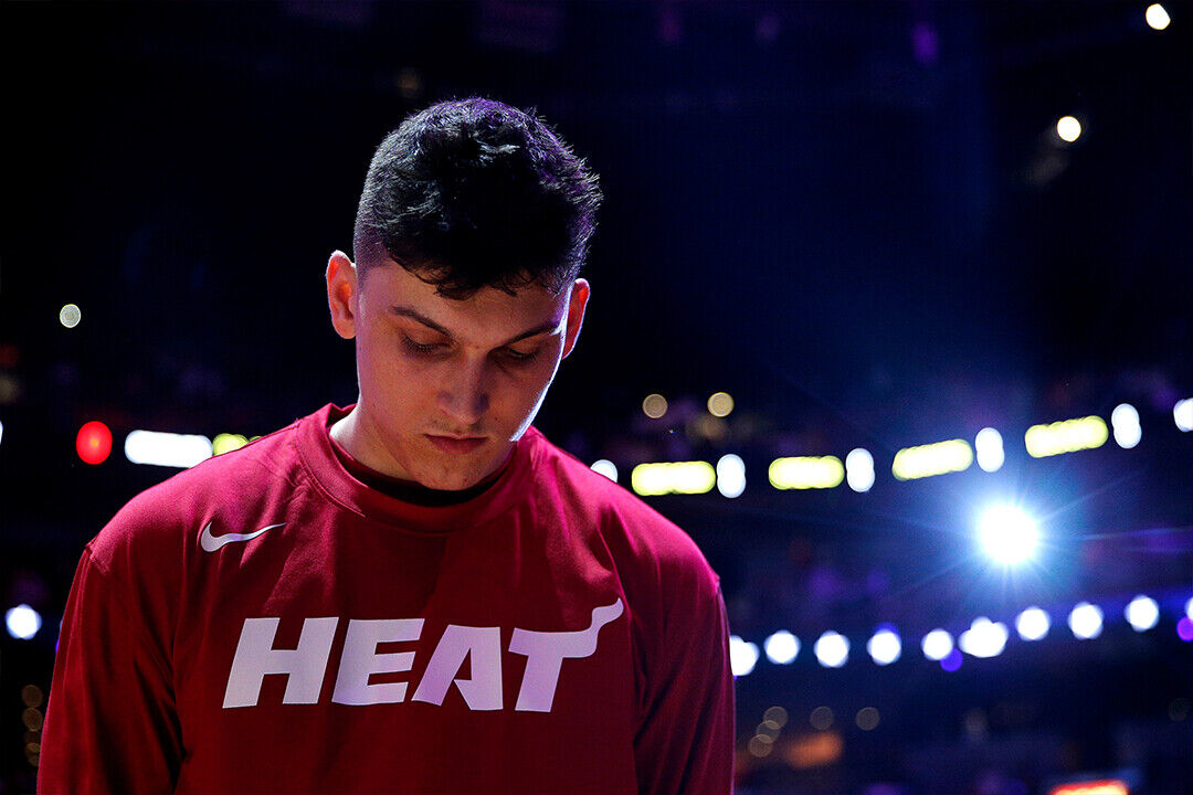 Tyler Herro Miami Basketball Star Poster Wall Art Print Home Wall Decor