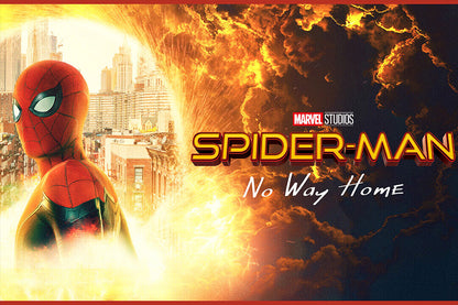 Spiderman No Way Home Super Hero Movie Poster Wall Art Print Home Wall Decor