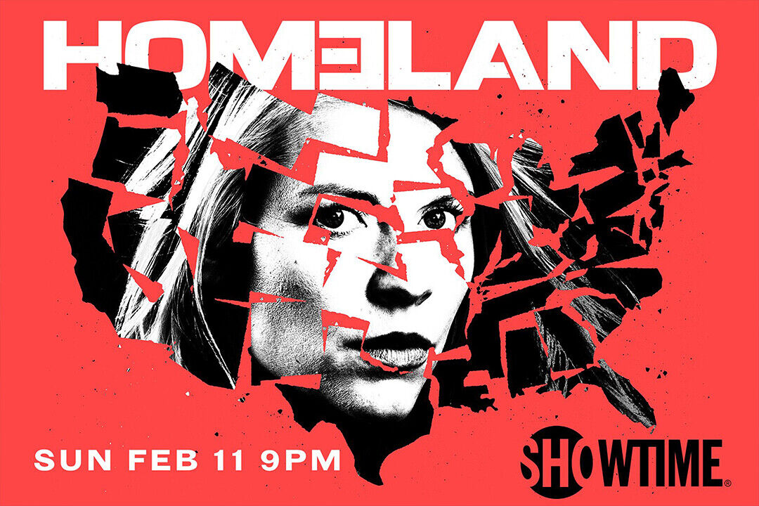 Homeland Claire Danes Security Usa Tv Poster Wall Art Print Home Wall Decor
