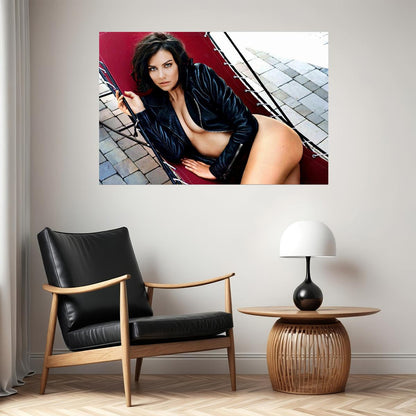 Lauren Cohan Maggie Greene Sexy Star Model Poster Wall Art Print Home Wall Decor