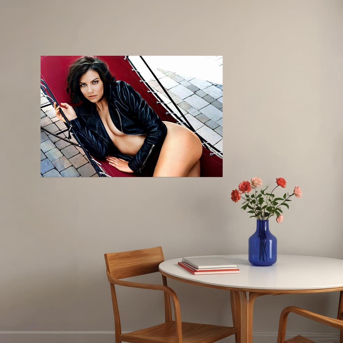 Lauren Cohan Maggie Greene Sexy Star Model Poster Wall Art Print Home Wall Decor