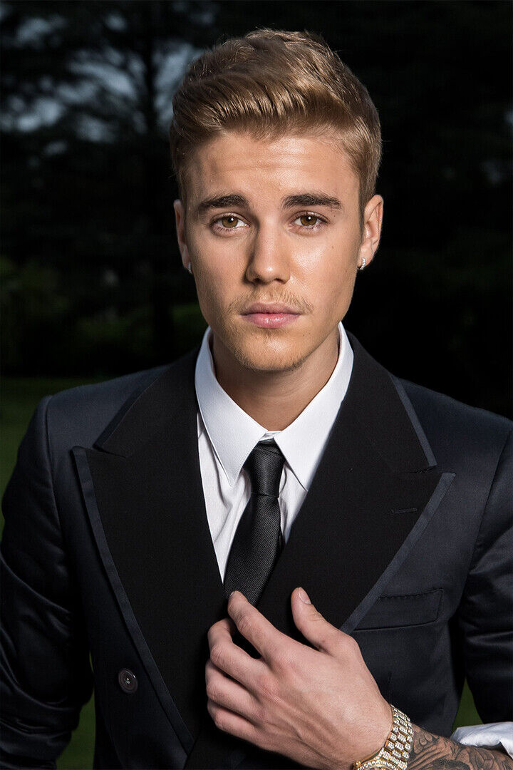 Bieber Singer Handsome Hot Super Star Poster Wall Art Print Home Wall Decor