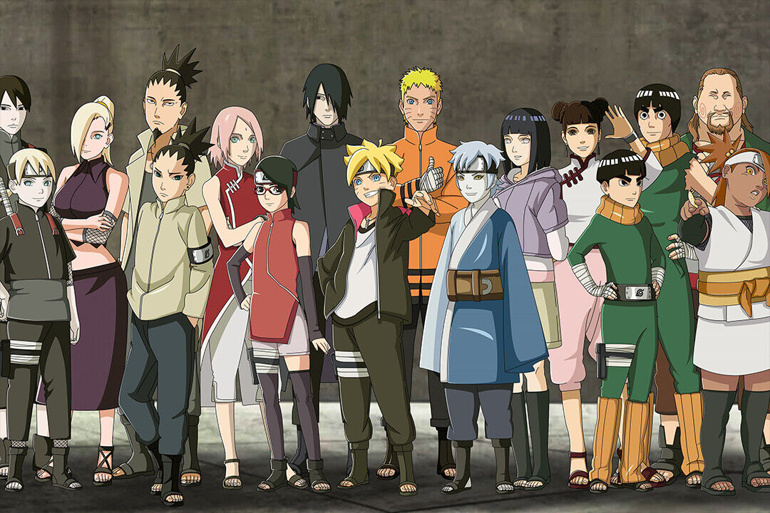 Boruto Uzumaki Ninja Fighting Japan Anime Poster Wall Art Print Home Wall Decor