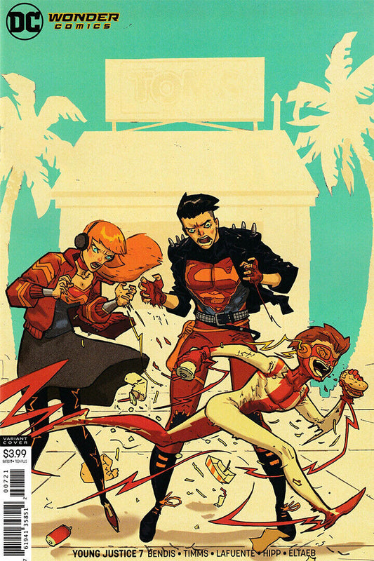 Dc Young Justice Kid Hero Fight Animation Poster Wall Art Print Home Wall Decor