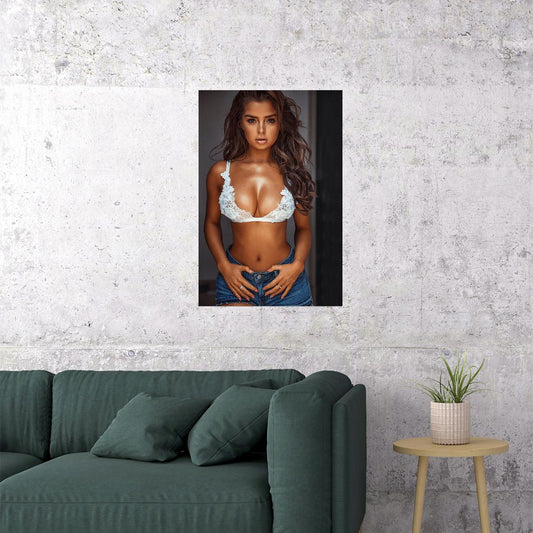 Demi Rose Hot Sexy Beauty Girl Model Poster Wall Art Print Home Wall Decor