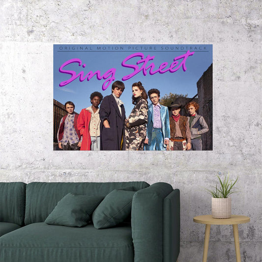 Sing Street Lucy Boynton Music Ireland Movie Poster Wall Art Print Home Wall Decor