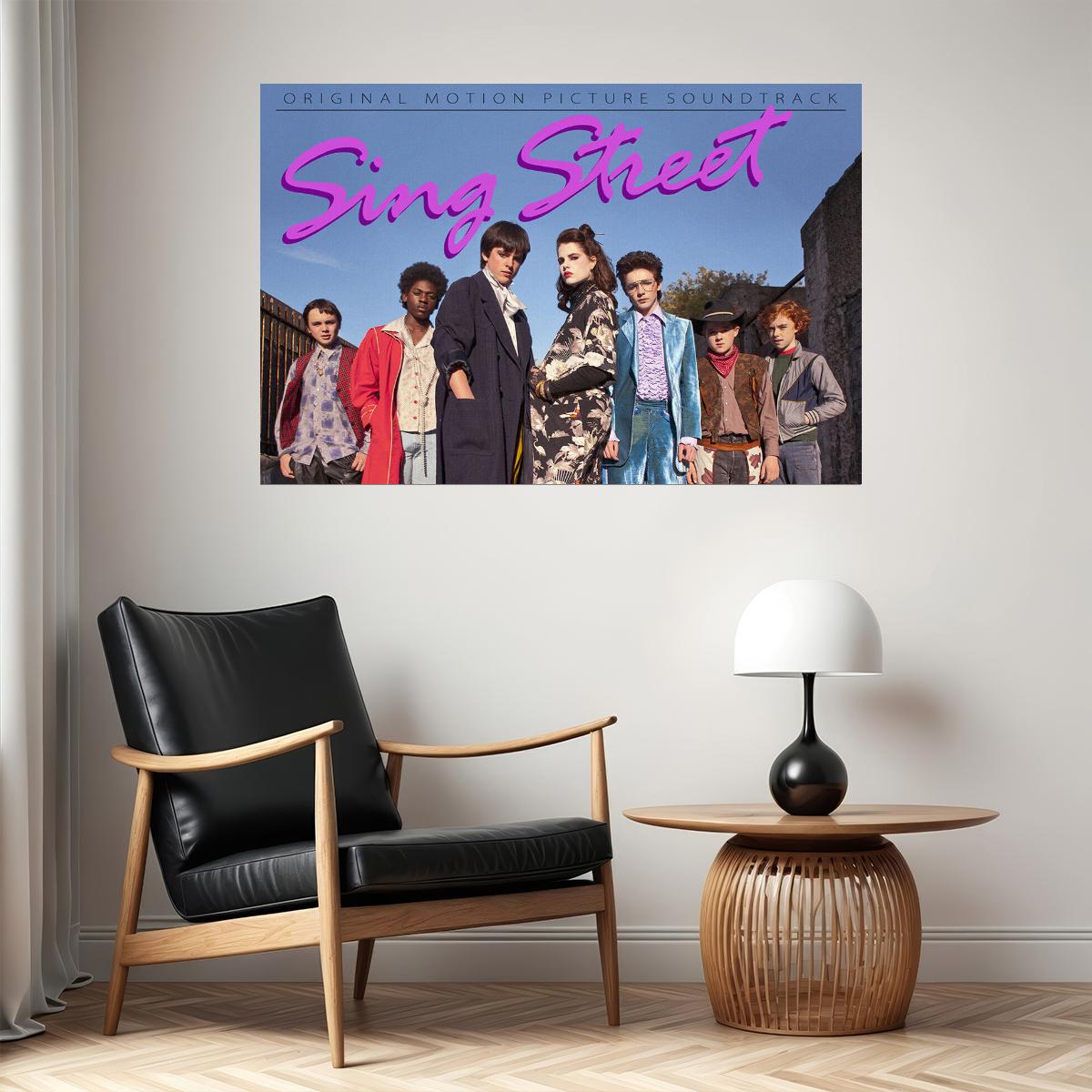 Sing Street Lucy Boynton Music Ireland Movie Poster Wall Art Print Home Wall Decor