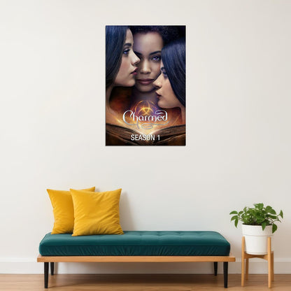 Charmed Season 1 Hot Show Usa Tv Movie Poster Wall Art Print Home Wall Decor