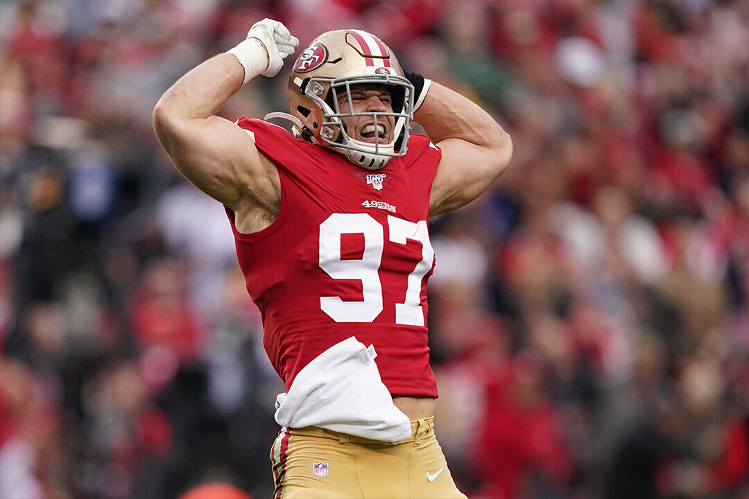 Nick Bosa San Francisco Football Poster Wall Art Print Home Wall Decor