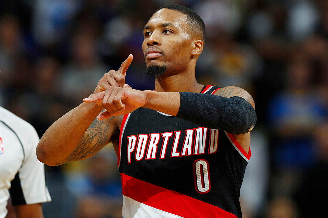 Damian Lillard Portland Basketball Poster Wall Art Print Home Wall Decor