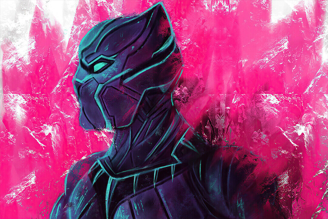 Chadwick Boseman Panther Usa Actor Poster Wall Art Print Home Wall Decor
