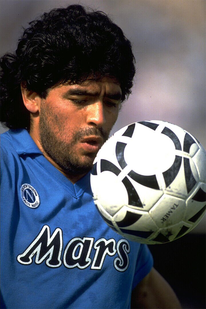 Diego Legend Football Soccer Poster Wall Art Print Home Wall Decor