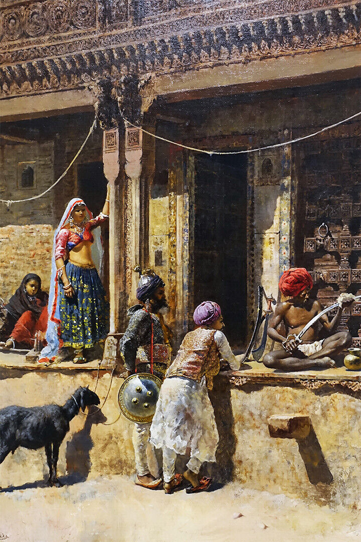 Gerome Carpet Merchant In Cairo Poster Wall Art Print Home Wall Decor