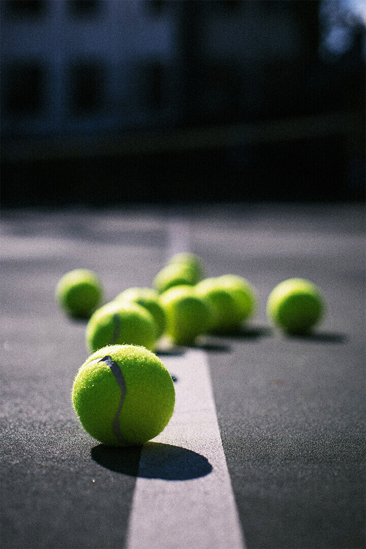 Tennis Balls Sporting Goods Sports Poster Wall Art Print Home Wall Decor