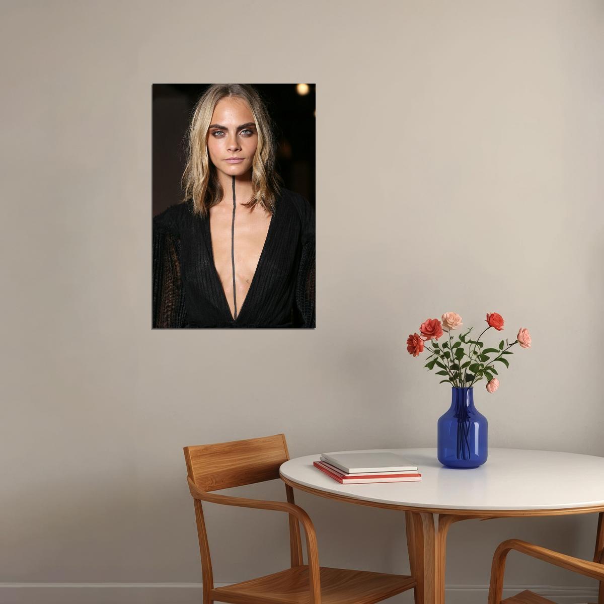 Cara Delevingne Model And Actress Poster Wall Art Print Home Wall Decor