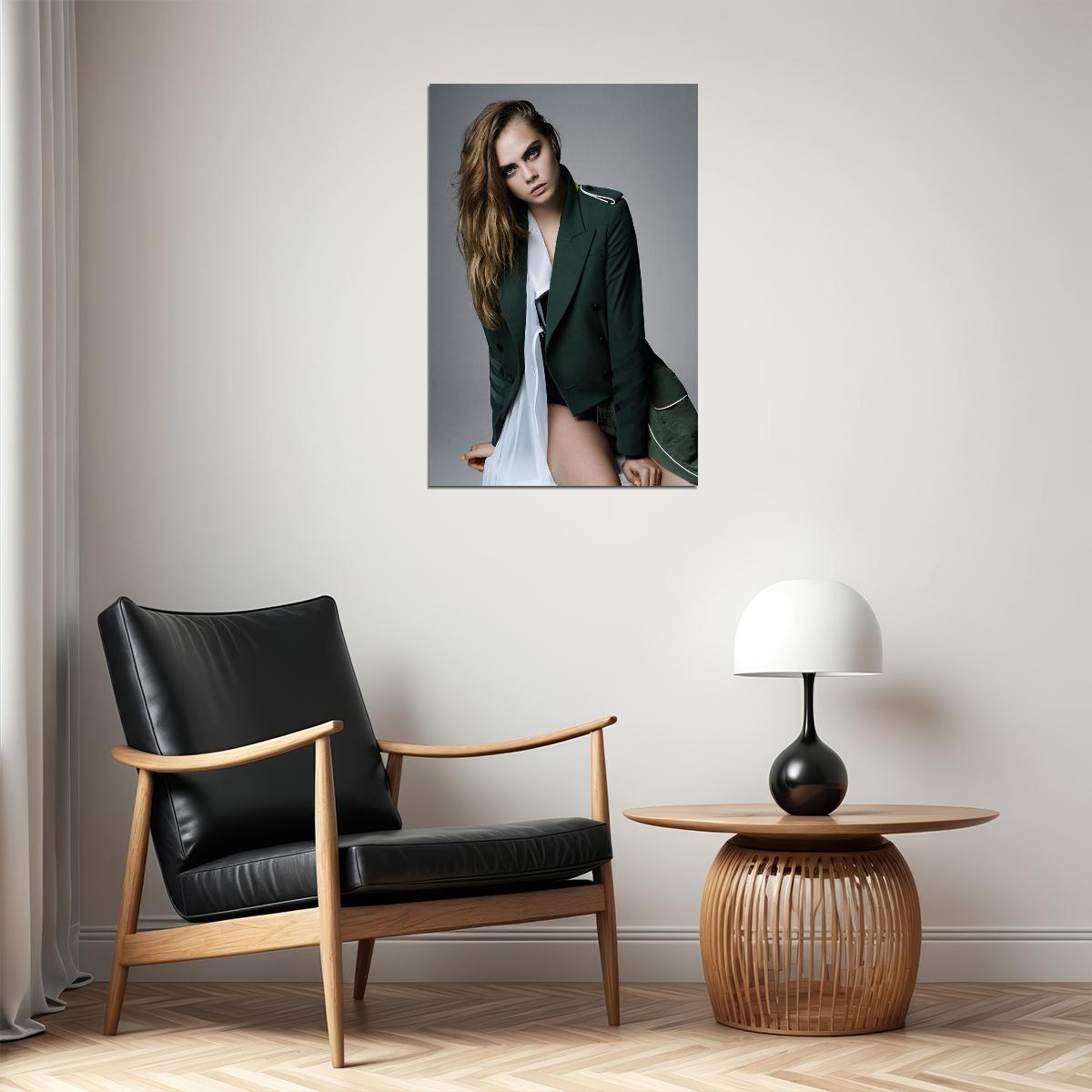 Cara Delevingne Model Actress Poster Wall Art Print Home Wall Decor