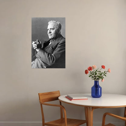 Conductor Bruno Walter Pianist Musician Poster Wall Art Print Home Wall Decor