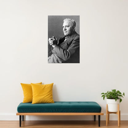 Conductor Bruno Walter Pianist Musician Poster Wall Art Print Home Wall Decor