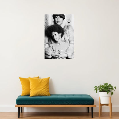 Aretha Franklin And Son Kecalf Musician Poster Wall Art Print Home Wall Decor