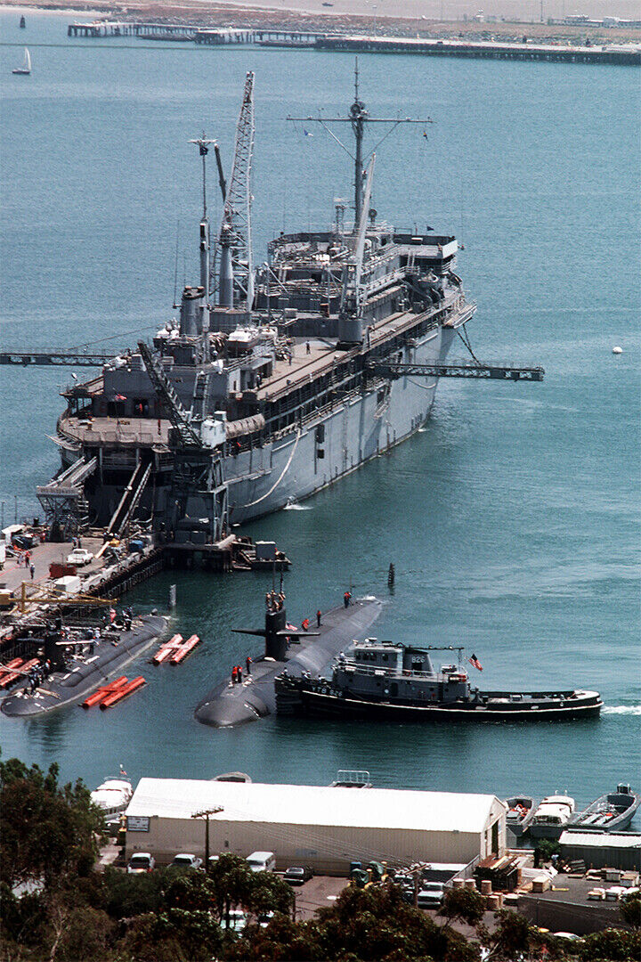 Uss La Jolla In Pacific Maritime Security Poster Wall Art Print Home Wall Decor