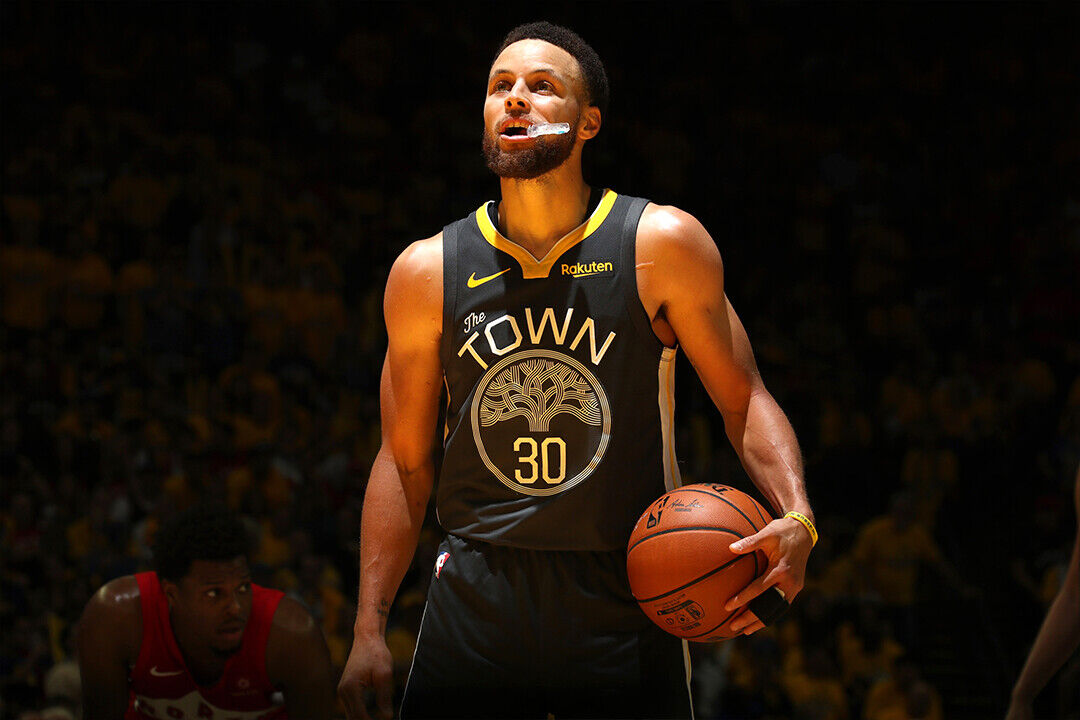 Stephen Curry 3 Point Warriors Star Poster Wall Art Print Home Wall Decor