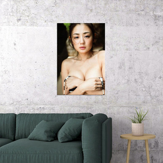 Moemi Katayama Model Beauty Japan Star Artist Poster Wall Art Print Home Wall Decor