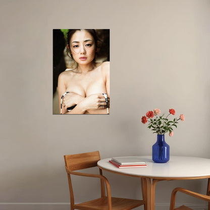 Moemi Katayama Model Beauty Japan Star Artist Poster Wall Art Print Home Wall Decor