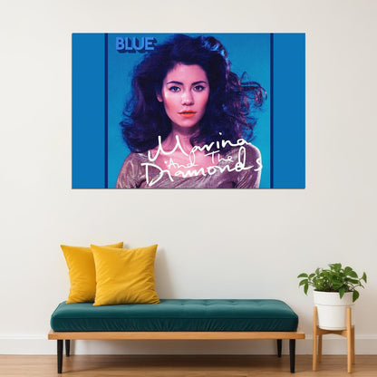 Marina And The Diamonds Singer Lambrini Diamandis Movie Poster Wall Art Print Home Wall Decor