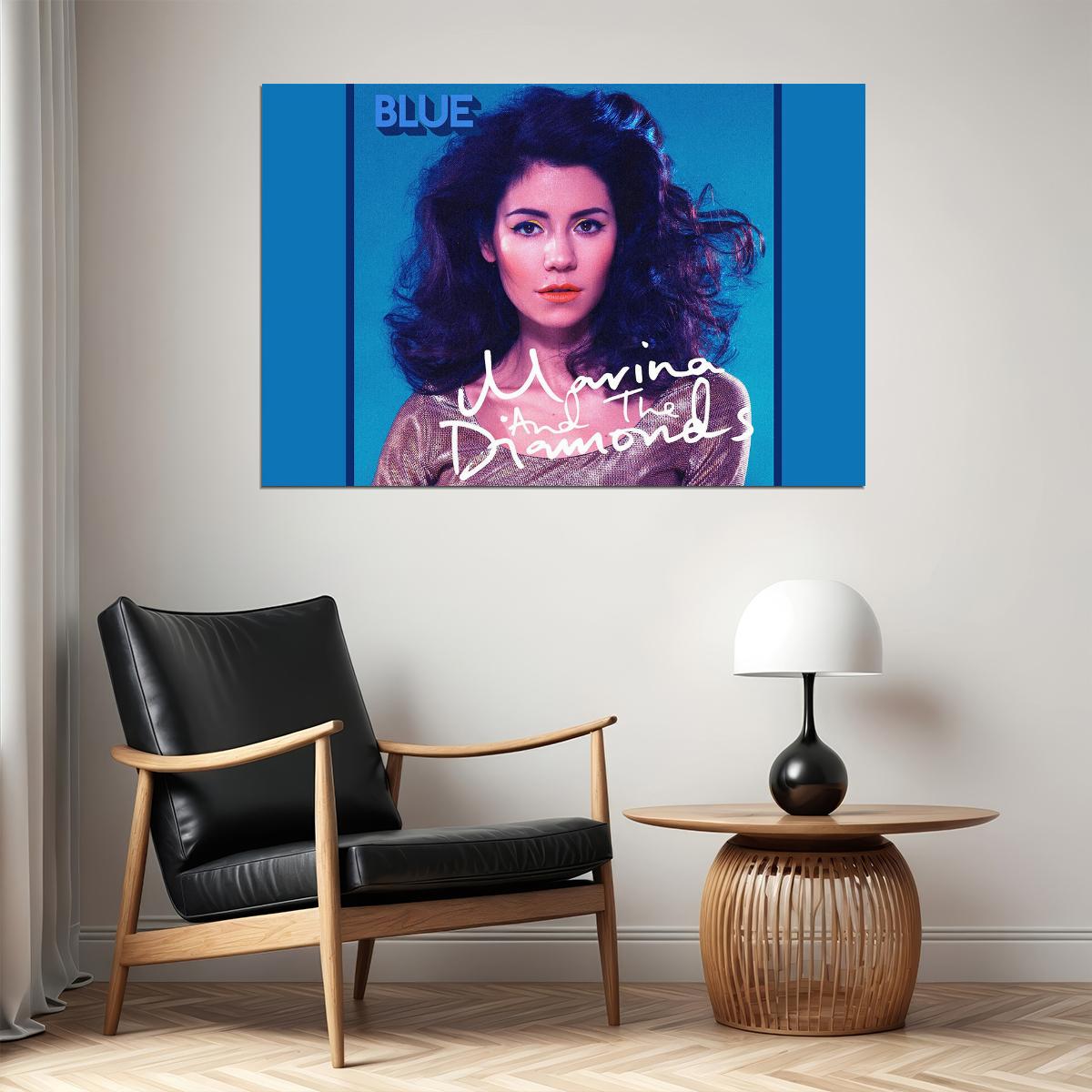 Marina And The Diamonds Singer Lambrini Diamandis Movie Poster Wall Art Print Home Wall Decor