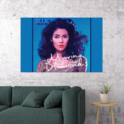 Marina And The Diamonds Singer Lambrini Diamandis Movie Poster Wall Art Print Home Wall Decor