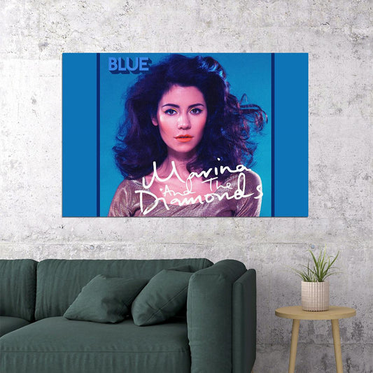Marina And The Diamonds Singer Lambrini Diamandis Movie Poster Wall Art Print Home Wall Decor